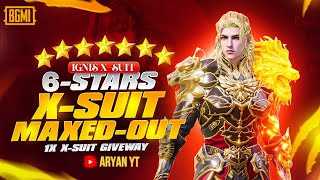 6 STAR x-suit BGMI RANK PUSH BGMI LIVE STREAM | ARYAN YT