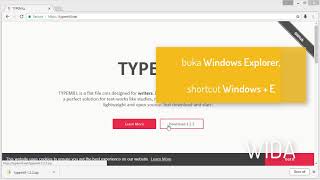 typemill flat file doc - download dan extract typemill