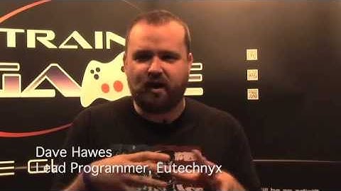 Train2Game at EuroGamer with Dave Hawes Lead Programmer at Eutechnyx