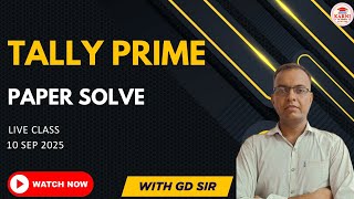 Tally Class 3 Hindi | Paper Solve + Theory | Students Special Session