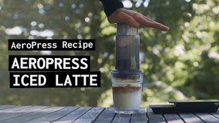 Aeropress Iced Latte Recipe - Kurasu
