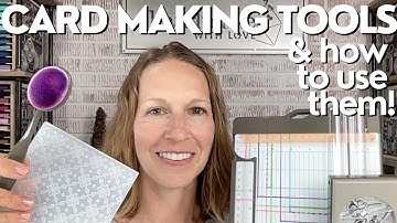 Card Making For Beginners: Guide To Tools And How To Use Them