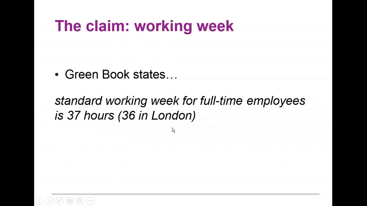 Briefing for 2020 Green Book pay round YouTube