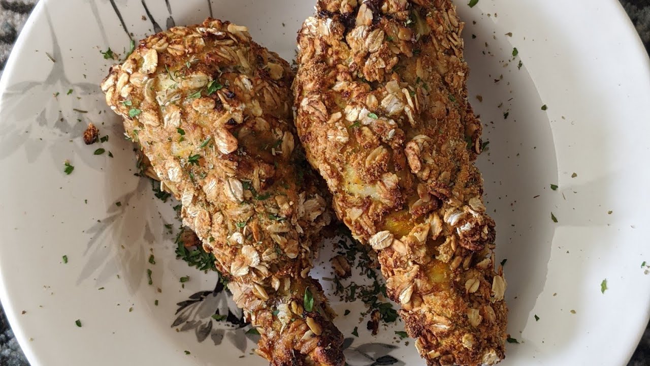 Air Fried Oats Buttermilk Chicken Airfryer Recipes Fried Chicken