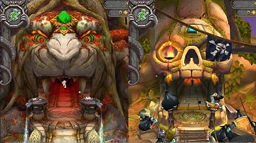 テンプルラン2 秋のジャングル対パイレーツコーブ アースデイ