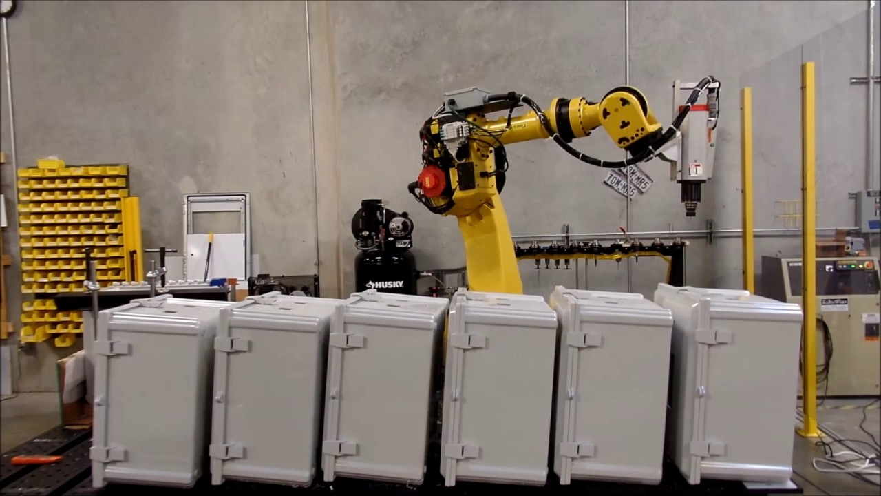 Control Panels USA Inc. New Robotic Machine Fabrication YouTube