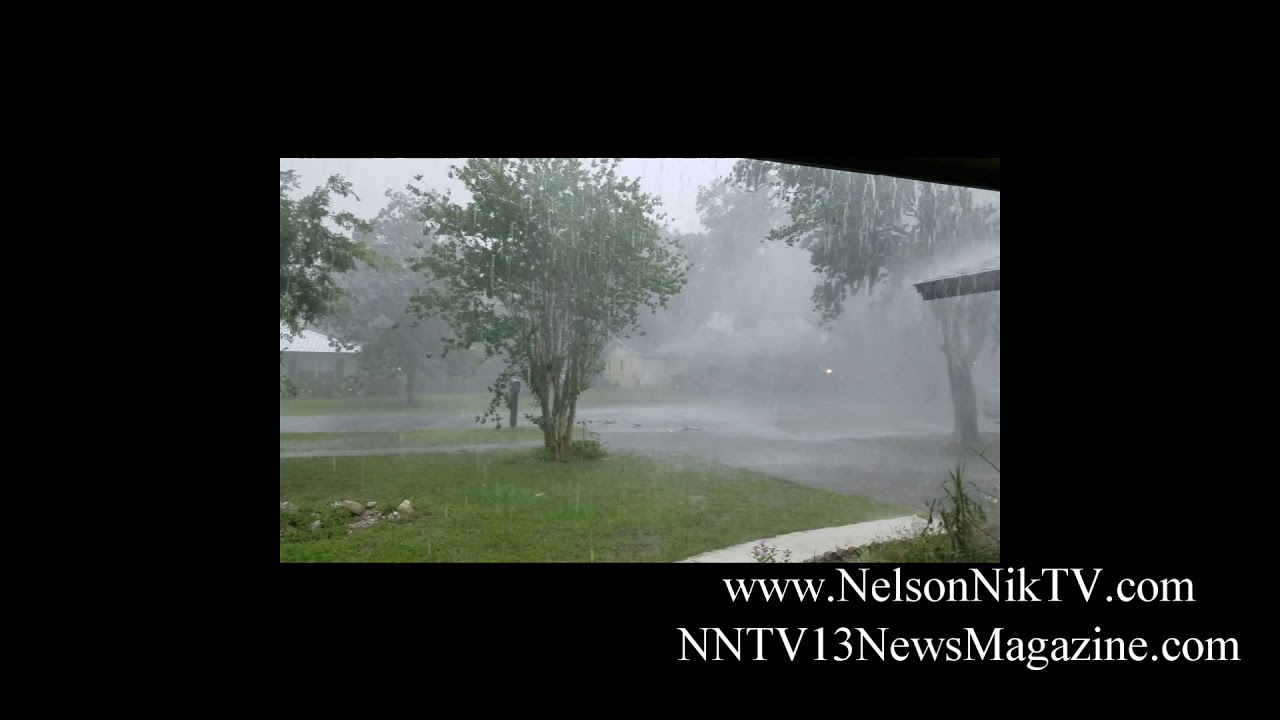 Severe Thunderstorm Central Florida -Great Audio to Sleep - YouTube