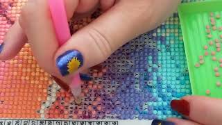 ASMR Painting with Diamonds - Heart on the beach - 38 screenshot 5