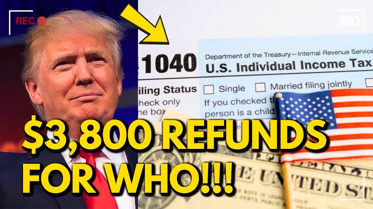 Trump’s TAX Cuts Are Triggering $3,800 Refunds — But Not for Everyone