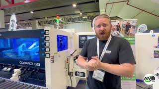 Doucet MR Moulder Return Conveyor Demo with Leadermac Compact 623 Easy Set Planer Moulder
