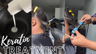 Benefits of keratin treatment on natural hair