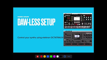 Dawless setup with octatrack and hardware synths - part 1