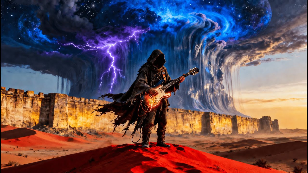 Psychedelic Desert Blues | Calm Ambient Rock for Late Night