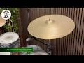 DRIFT DRUMS - 24" Zildjian Avedis (mid '50s) Block Stamp Ride 3360gr
