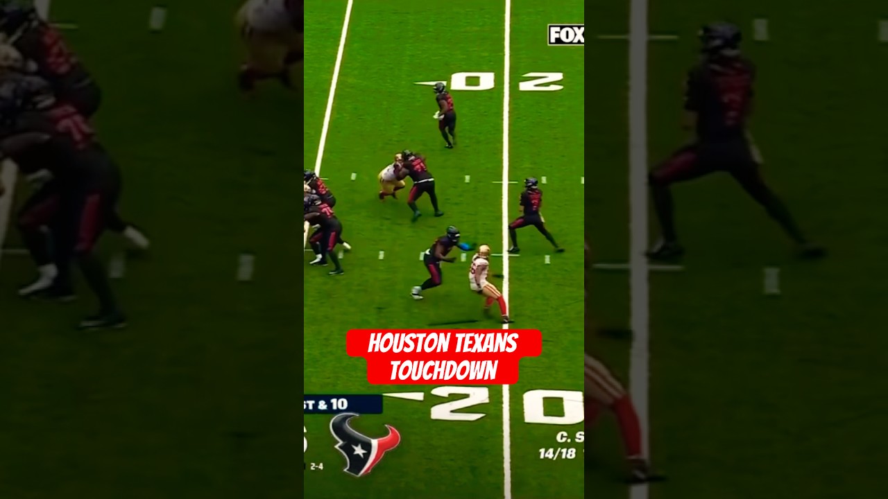 Houston Texans Touchdown Jayden Higgins 