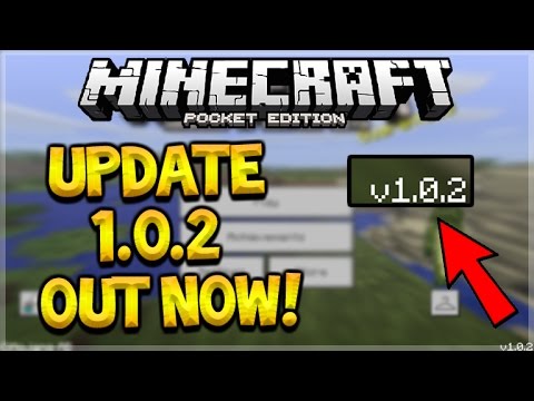 DOWNLOAD The NEW Minecraft PE 1.0.2 UPDATE! // Minecraft Pocket Edition  1.0.2 Update RELEASED!!! 