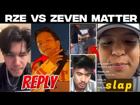 Rze VS Zeven Controversy! Why RZE Slapped Zeven? BAADAL