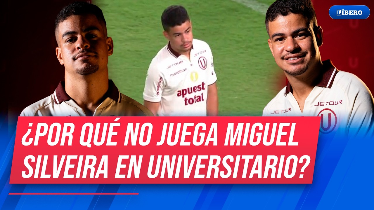 MIGUEL SILVEIRA: ¿Qué pasa con el brasileño de la 'U'? ¿Lesionado? ¿Rabanal no lo quiere?