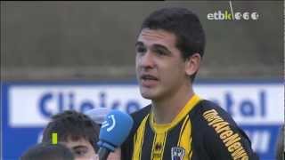 Jon Ander Garrido (Entrevista tras el partido 23-3-2013)