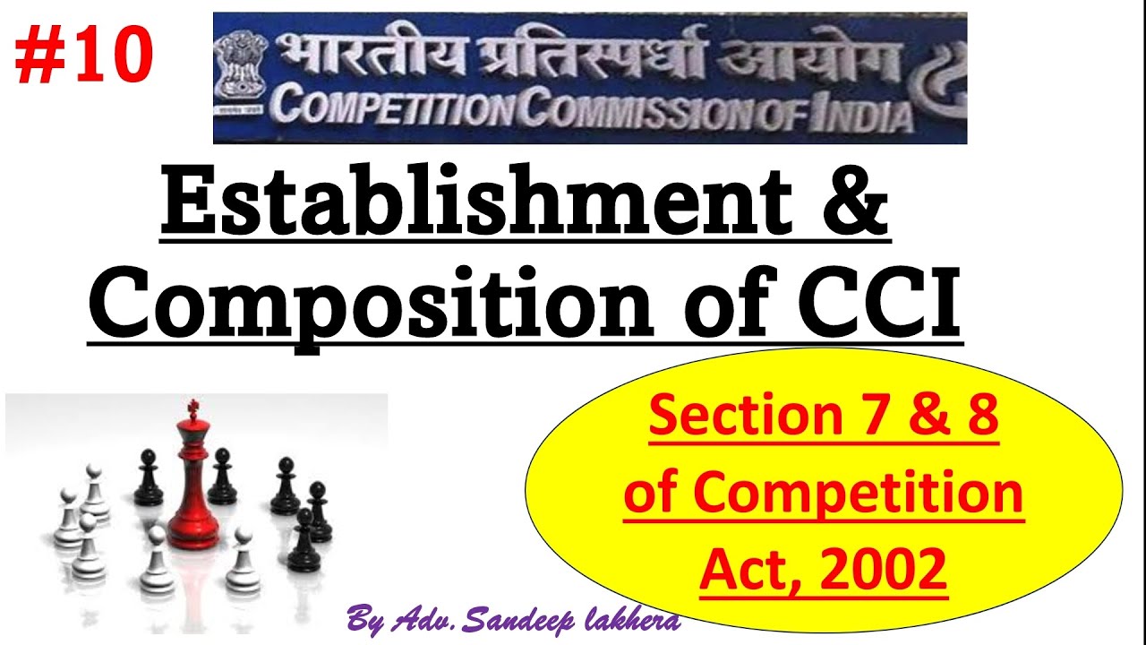Establishment & Composition of CCI | Section 7 & Section 8 | Competition Act, 2002 