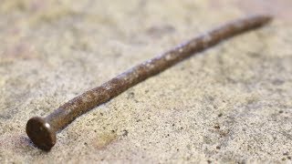 Making A Ring From An Old Rusty Nail
