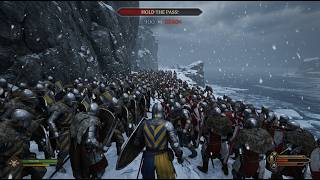 The Best Medieval Infantry vs 1000 Viking Raiders – Battle of Legends ｜ Mount & Blade II Bannerlord
