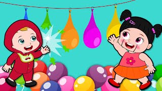 Squid Zombie Throwing Color Water Balls! Funny Cartoon Episodes