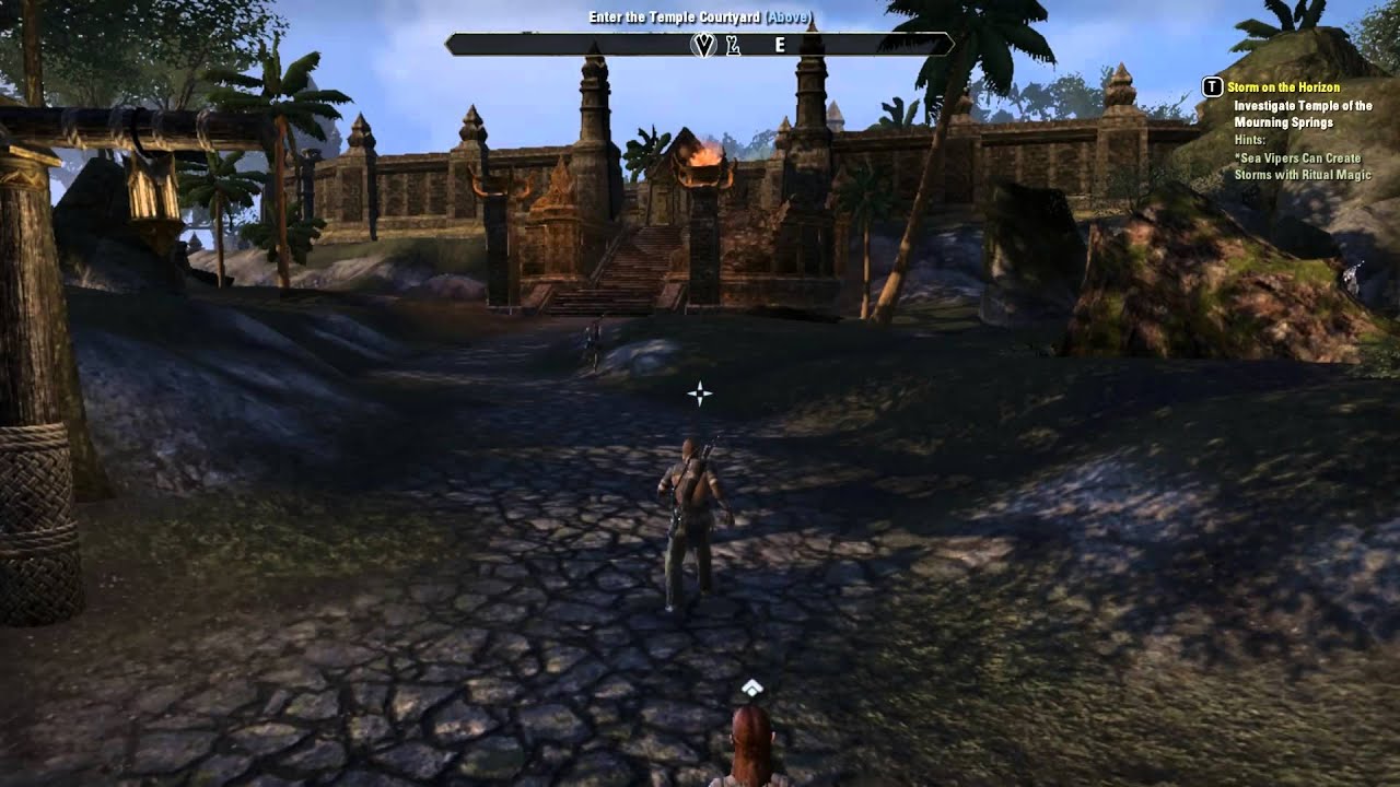 Elder Scrolls Online - Khenarthi's Roost - Temple of the Mourning Springs Skyshard (PC)