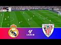 Real Madrid vs Athletic Bilbao - La Liga 2026 / Full Match All Goals / PES 21 Gameplay