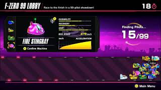 F-Zero 99 (Switch) - Select your car