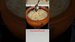 Pot Biryani Making      Hyderabadi Chicken Dum Biryani In Claypot shorts