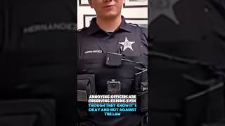 Annoyingly observing process work caught cops being absolutely useless #shorts #policeofficers #cops