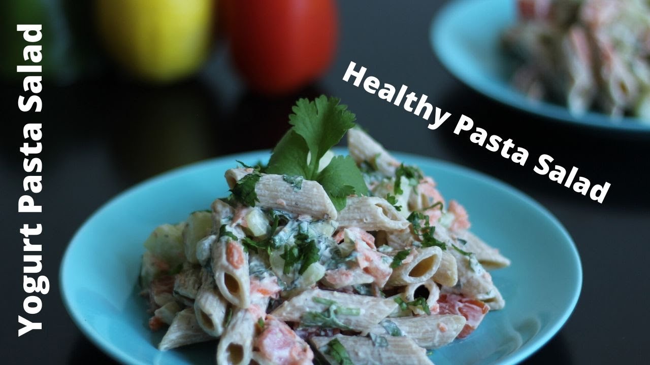 HEALTHY PASTA SALAD WITHOUT MAYONNAISE Healthy Pasta Salad Recipe for