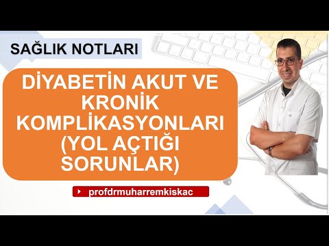 Video: Uzun Vadede Diyabet: Dikkat Edilmesi Gereken Sorunların İşaretleri ve Çözümler