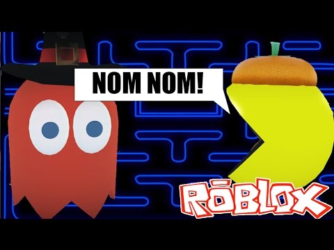 Being Chased By Pacman Roblox Pacblox Youtube - pac man roblox id