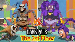 Dark Pals 2: The 2nd Floor - Binky Drinky vs Chompy Dog All Skins Poppy 5 | Bright Mode &amp; Health Bar