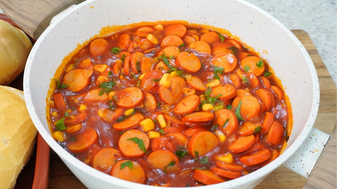 MOLHO DE SALSICHA PARA CACHORRO QUENTE - Rápido e Fácil