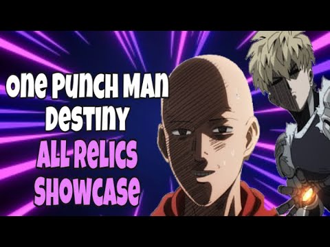 One Punch Man Destiny Showcasing All Relics Boros Relic Roblox Youtube - roblox one punch man destiny relics