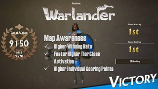 Warlander Gameplay - How Essential is Map Awareness? Achieving Top Rank in 2-Army Battle Victory