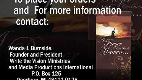 A Prayer Can Reach Heaven by Wanda Burnside