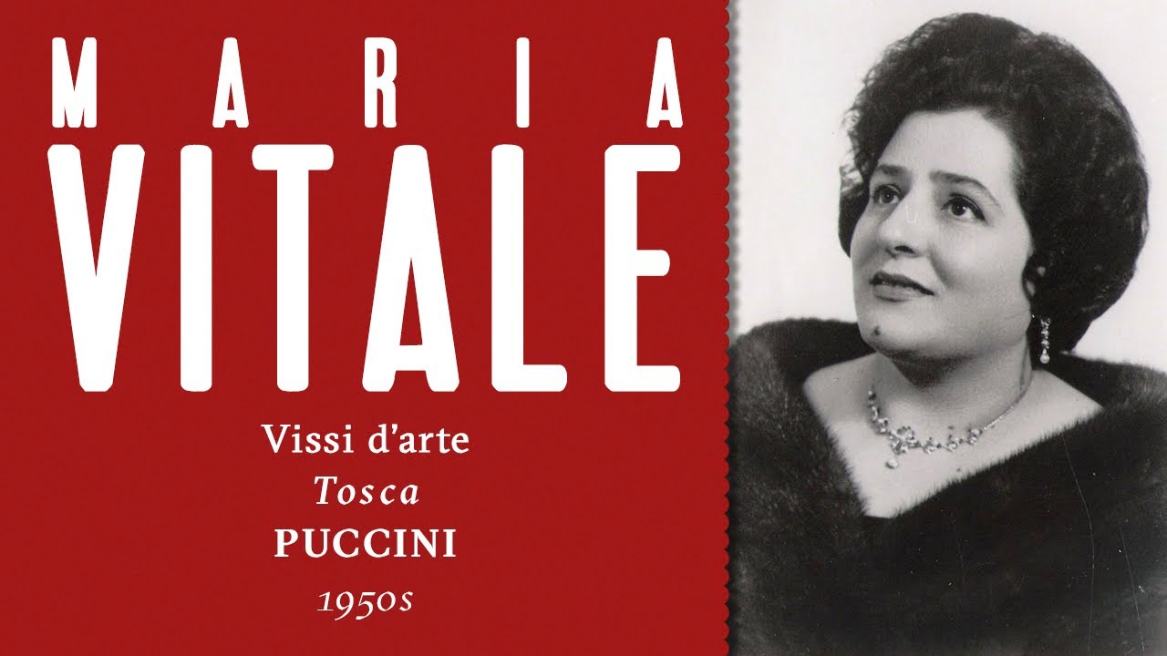 Maria Vitale - Vissi d'arte [Tosca] - 1950s