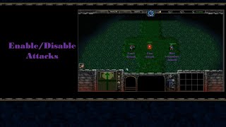 WC3 World Editor: How to enable/disable attacks
