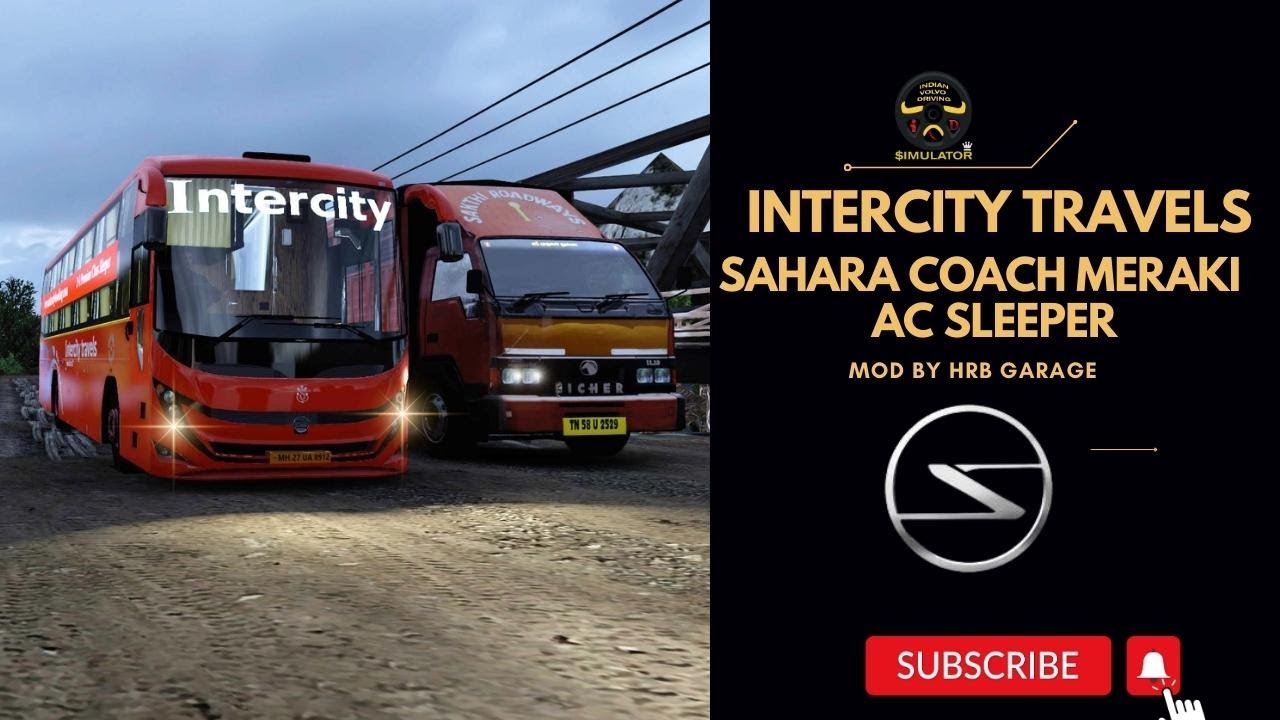 Intercity Travels Sahara Coach Meraki Ac sleeper || Belagavi to ...