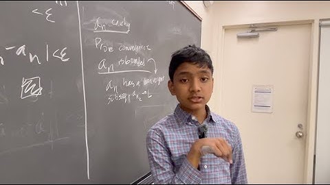 #11 Real Analysis : Cauchy Criterion | Hunter College