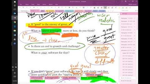 Good is the enemy of great