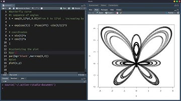 Butterfly Curve | R programming