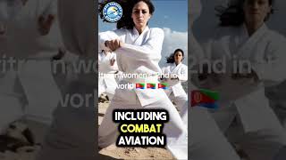Top 3 Countries With Most Female Soldiers Revealed #shorts