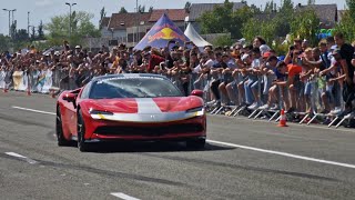 Ferrari SF90 Stradale - Acceleration, sounds, revs, launch control - Supercar Owners Circle 2022