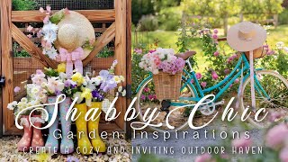 SHABBY CHIC GARDEN MAGIC: Turn Your Outdoors into a Cozy, Enchanting Haven of Charm | Easy DIY Tips🪴