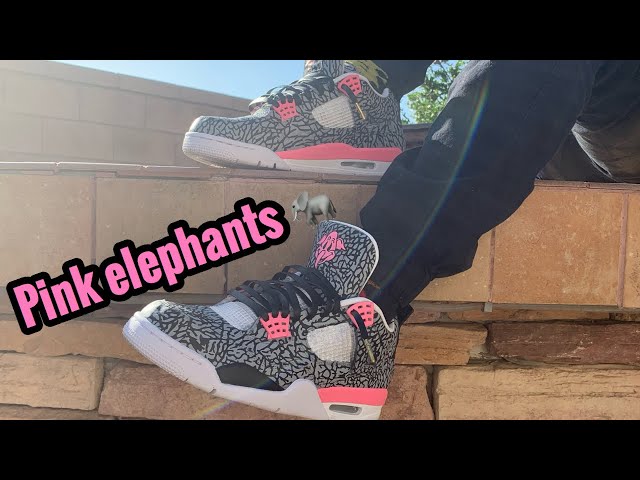 jordan 4 elephant print